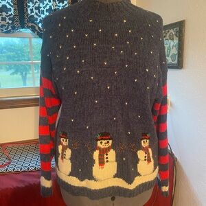 Festive Snowman Sweater